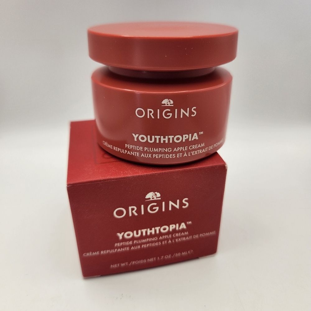 Origins Youthtopia Peptide Plumping Apple Cream 1.7oz NIB